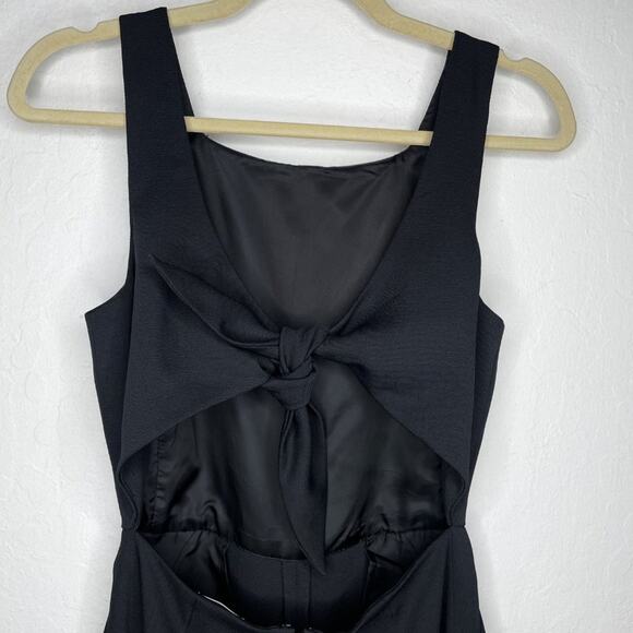 Aritzia Wilfred Ecoulement Sleeveless Cropped Wide Leg Tie Back Jumpsuit Size 2 - Picture 7 of 14